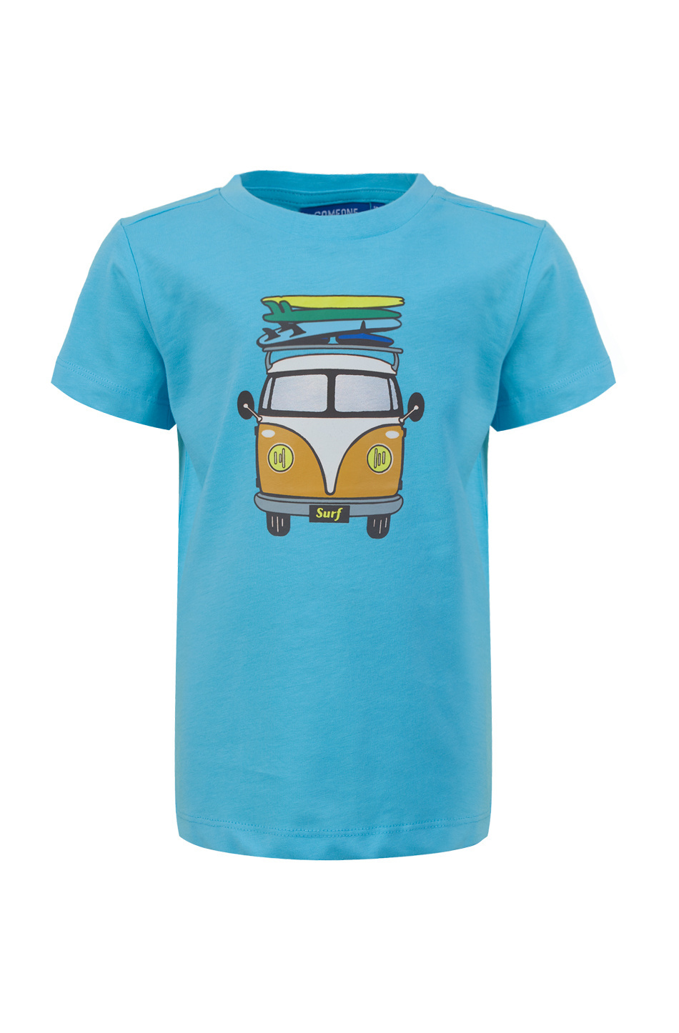 Jongens t-shirt - Van-SB-02-C - Aqua blauw