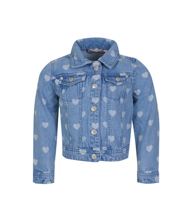 Someone Meisjes jas - Coeur-SG-62-E - Blauw denim