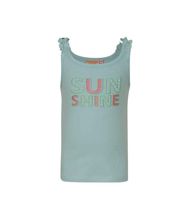 Someone Meisjes top - Imani-SG-01-E - Licht aqua blauw