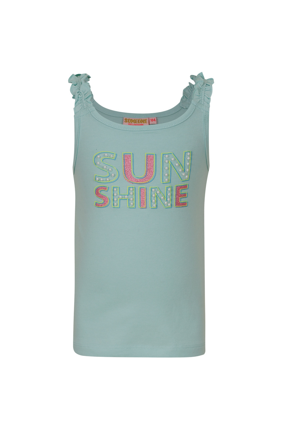 Someone Meisjes top - Imani-SG-01-E - Licht aqua blauw afbeelding