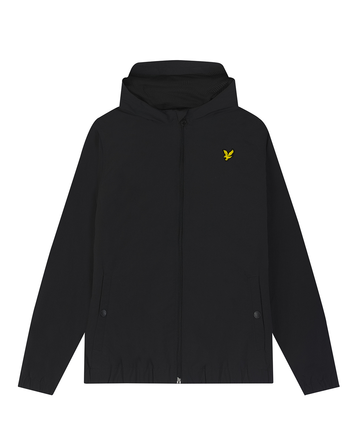 Lyle & Scott Zomerjas met capuchon - Jet zwart