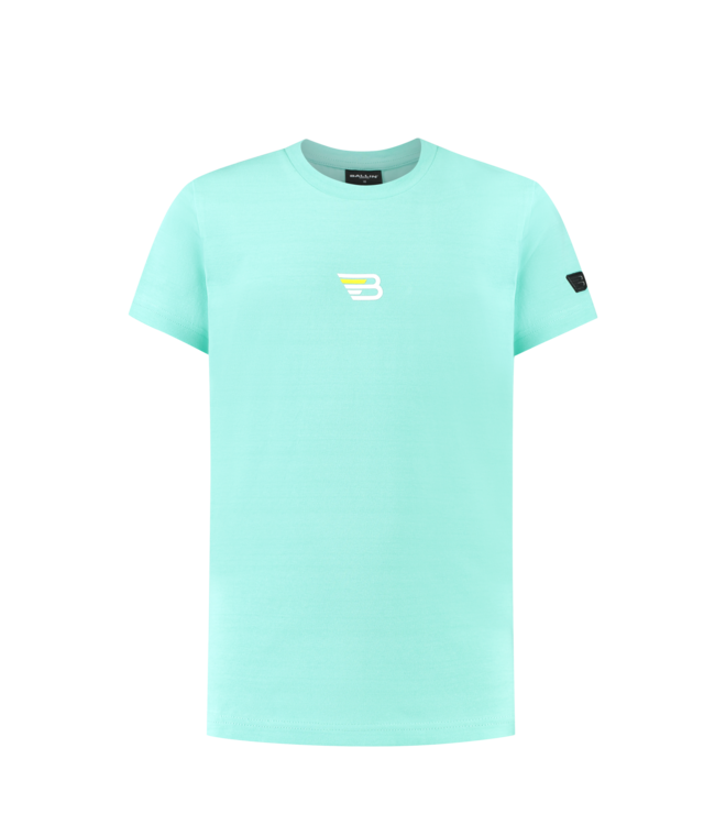 Ballin T-shirt met print - Donker mint