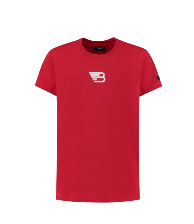 Ballin T-shirt met logo - Rood