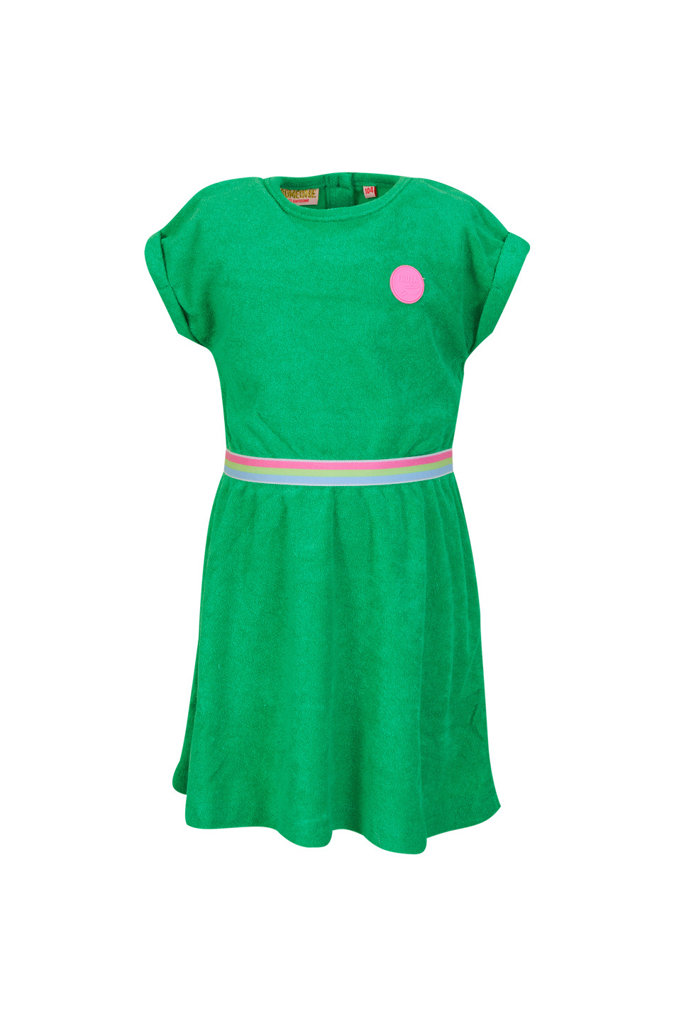 Meisjes jurk - Pien-SG-51-A - Medium helder groen