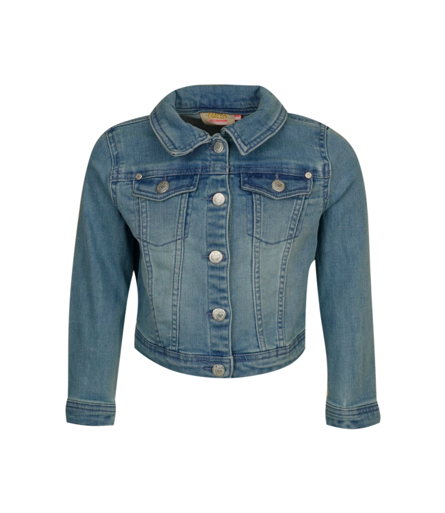 Someone Meisjes jas - Delphine-SG-62-U - Denim blauw