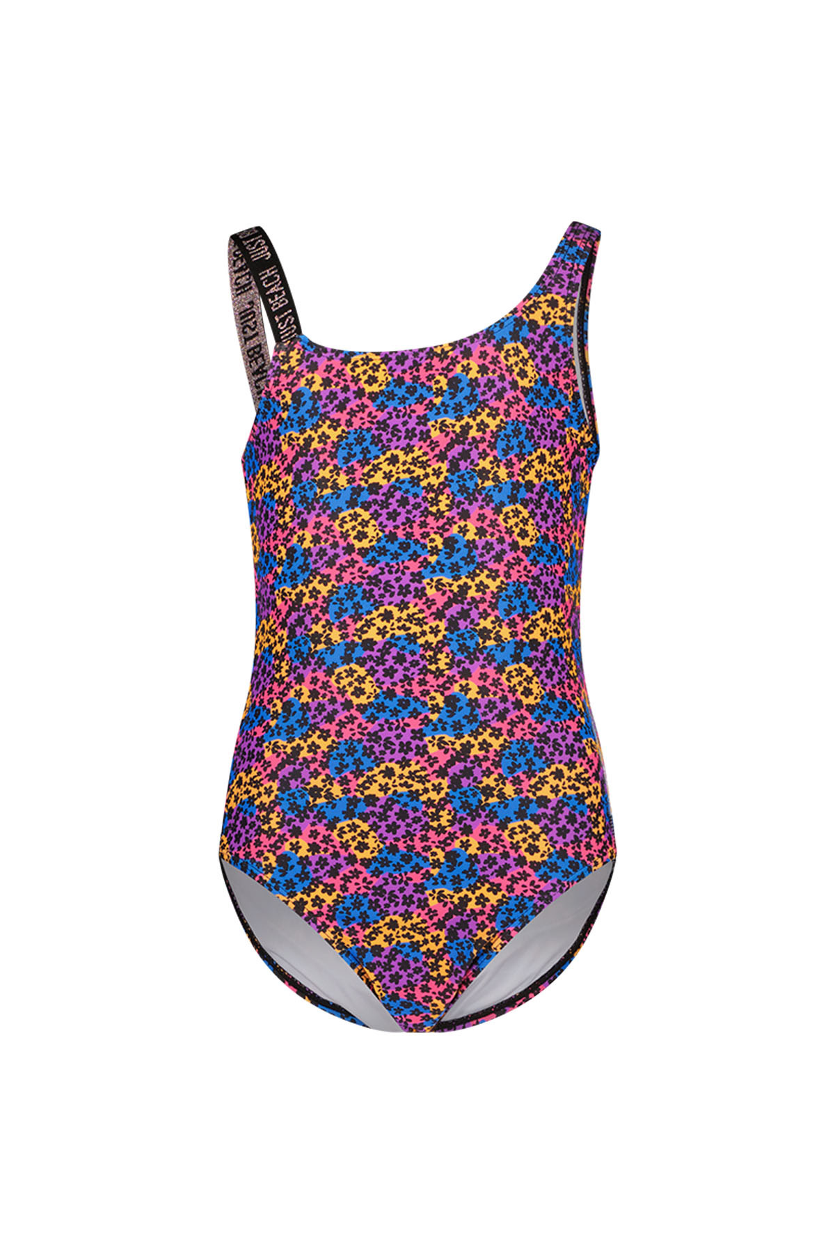 Just Beach Meisjes badpak Sunrise - Colourful bloemen afbeelding