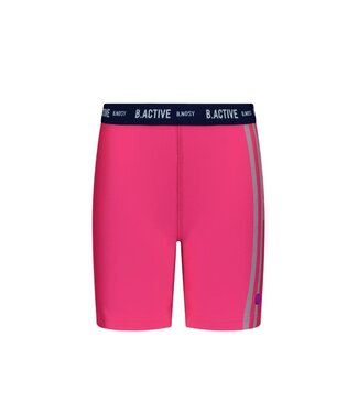 B.Nosy Meisjes short sport legging Active - Aiden - Helder roze