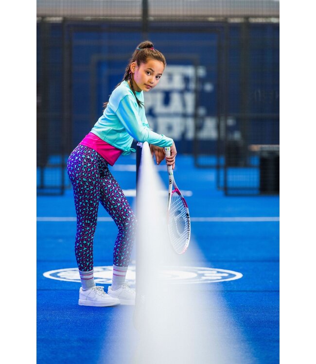 B.Nosy Meisjes sweater Active - Abby - Aqua