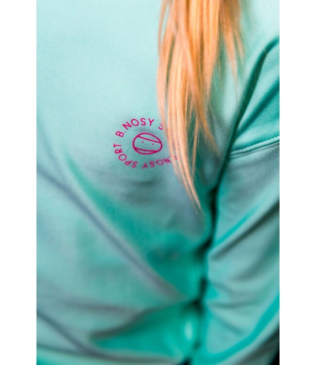 B.Nosy Meisjes sweater Active - Abby - Aqua