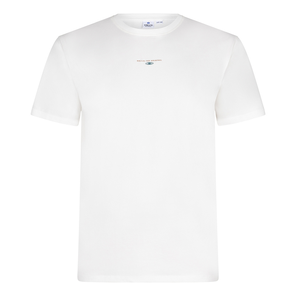 Jongens t-shirt streetwear backprint - Off wit