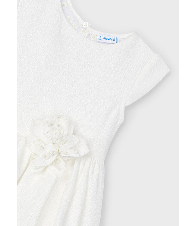 Mayoral Meisjes jurk - Natural
