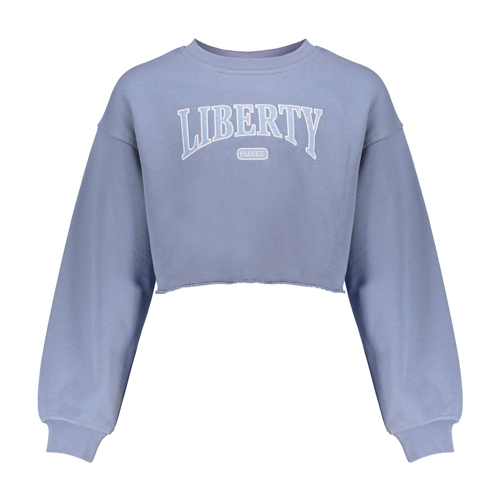 Frankie & Liberty Meisjes sweater - Margot - Dusty blauw