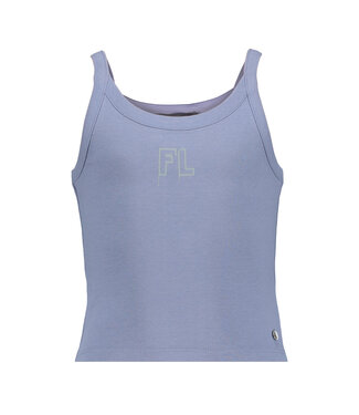 Frankie & Liberty Meisjes tanktop - Maud - Dusty blauw