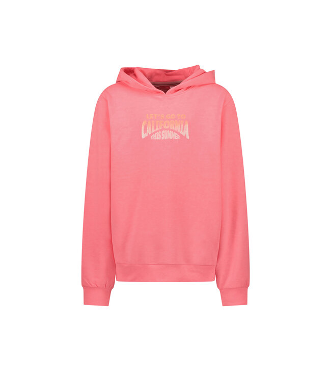 Neon roze hoodie sale