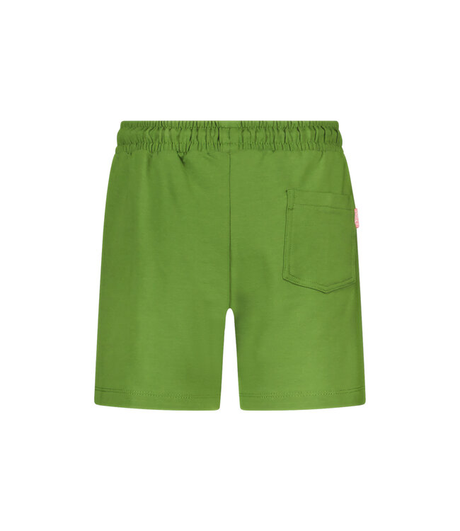 Tygo & Vito Meisjes sweat short - Peggy - Tropical groen