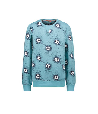 Tygo & Vito Jongens sweater - Jesse - Aqua blauw