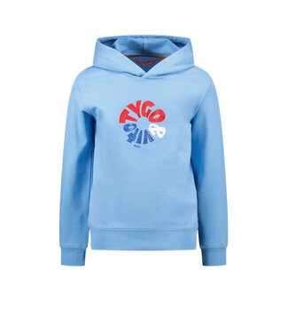 Tygo & Vito Jongens hoodie- Hamza - Helder blauw