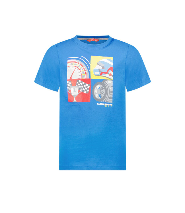 Tygo & Vito Jongens t-shirt - Joel - Sky blauw
