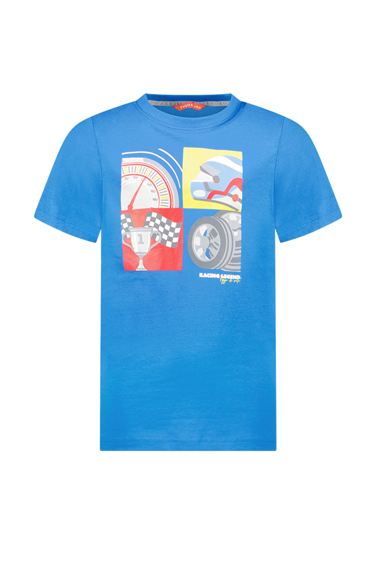 Tygo & Vito Jongens t-shirt - Joel - Sky blauw afbeelding