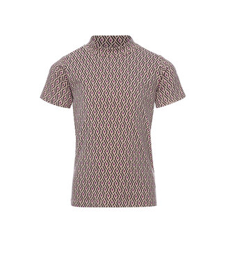 LOOXS 10sixteen Meisjes t-shirt print - Argyle geruit