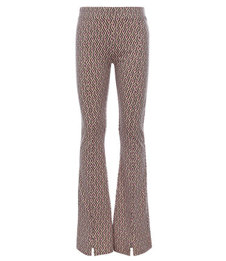 LOOXS 10sixteen Meisjes flair broek - Argyle geruit