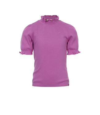 LOOXS Little Meisjes t-shirt - Paars fuchsia