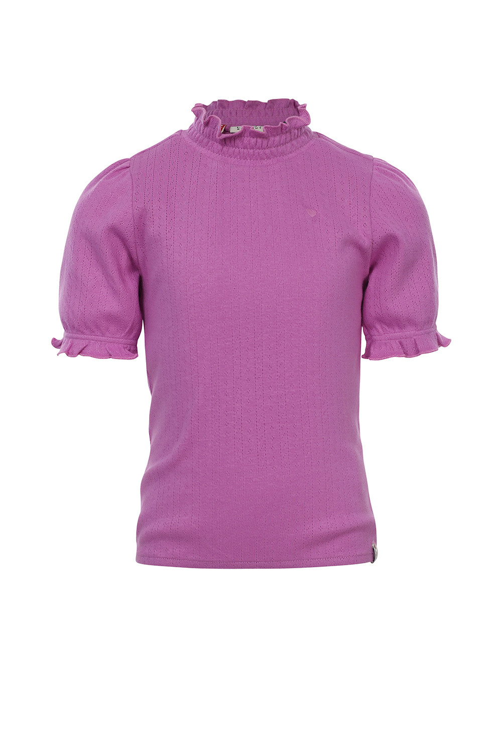 LOOXS Little Meisjes t-shirt - Paars fuchsia