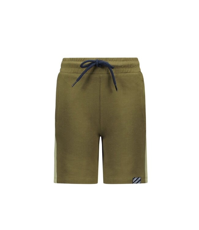 B.Nosy Jongens sweat short -Phillyon - Hunter groen