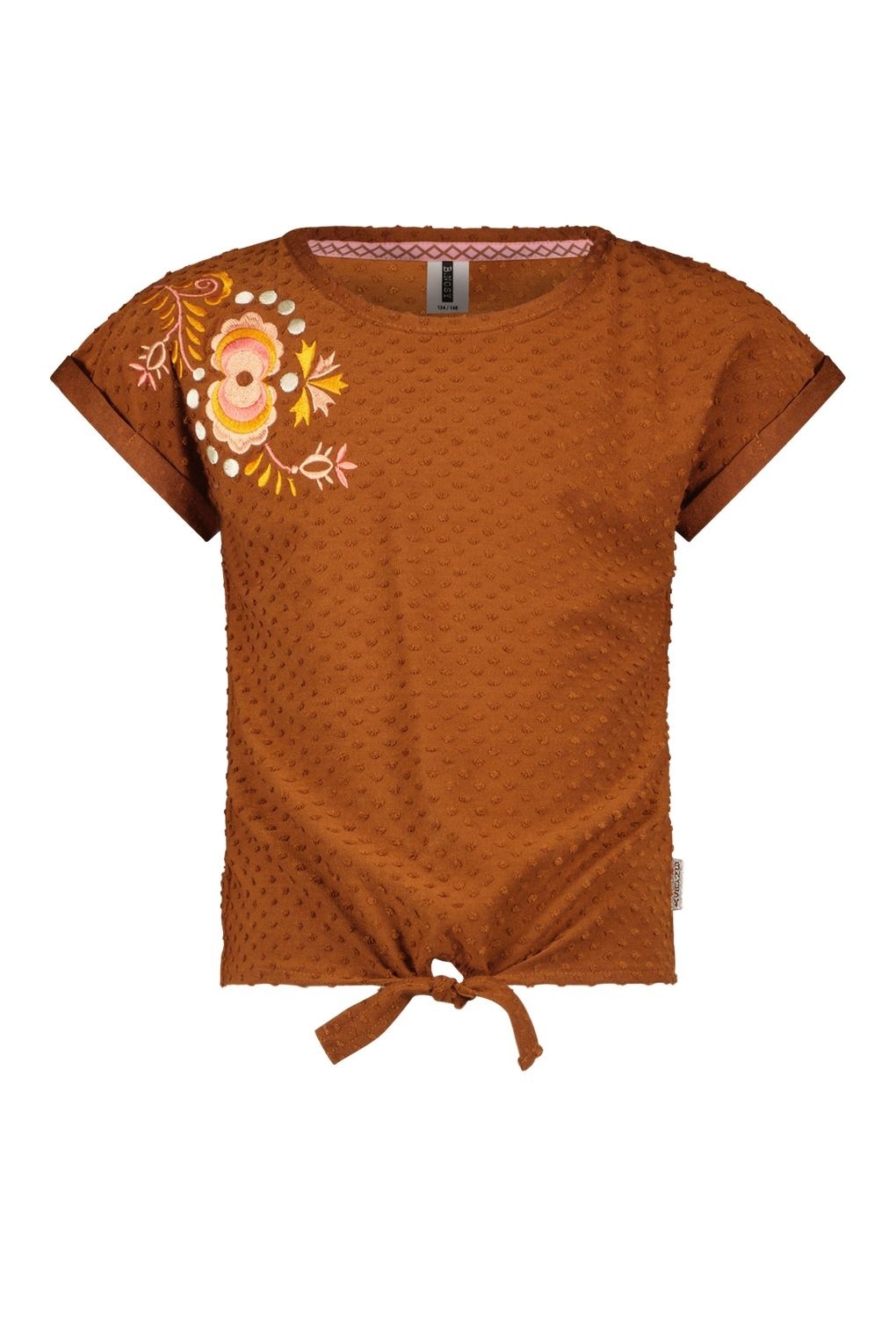 B. Nosy Y402-5434 Meisjes T-shirt - Peanut - Maat 116