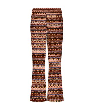 B.Nosy Meisjes flair broek - Bodyl - Blush aztec AOP