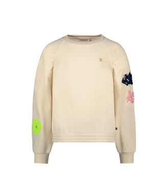 Like Flo Meisjes sweat top - Off wit