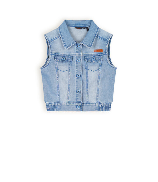 NoNo Meisjes spijker gilet - Dodhy - Denim