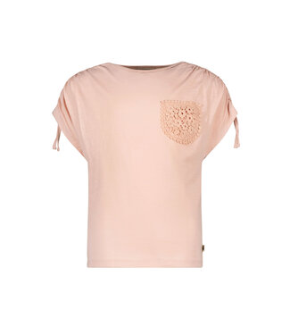 Like Flo Meisjes t-shirt slub - Nude