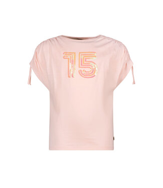 Like Flo Meisjes t-shirt slub - Sorbet