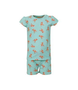 Someone Meisjes pyjama - Pjay-SG-66-B - Licht aqua blauw