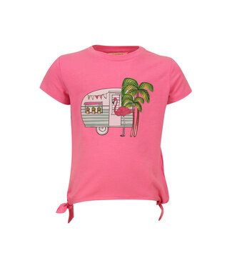 Someone Meisjes t-shirt - Imani-SG-02-C - Fluo roze