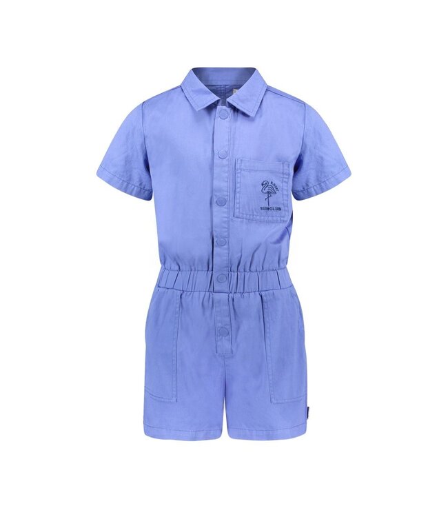 B.Nosy Meisjes jumpsuit - Francis - Soft blauw