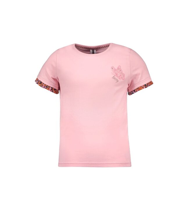 B.Nosy Meisjes t-shirt - Stella - Roze