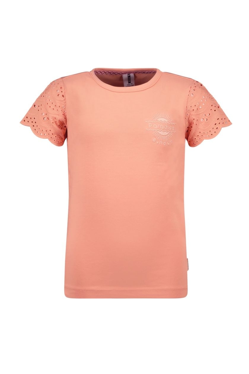 B. Nosy Y402-5453 Meisjes T-shirt - Peach - Maat 104