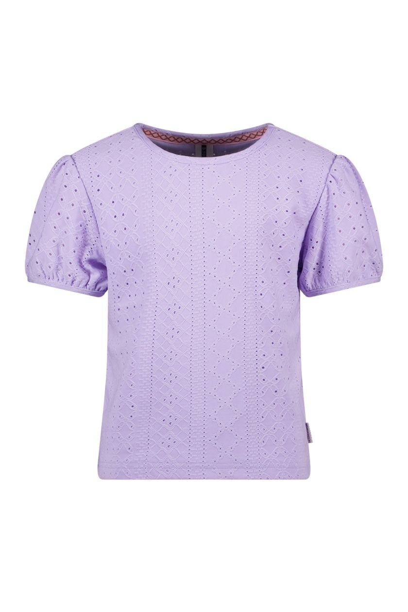 B. Nosy Y402-5147 Meisjes T-shirt - Lt Lavender - Maat 146-152
