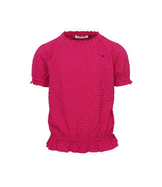 LOOXS Little Meisjes top - Hot roze