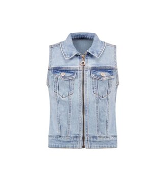 B.Nosy Meisjes spijker gilet - Bobbie - Limit denim