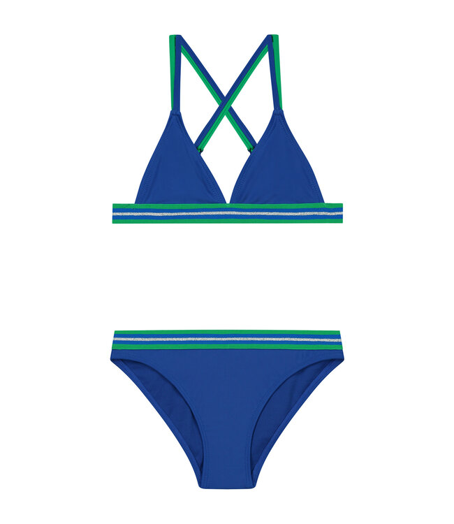 Shiwi Meisjes bikini triangel - Luna - Deep ocean blauw