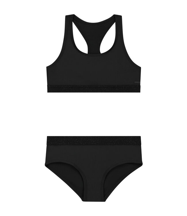 Shiwi Meisjes bikini sportief - Charlie - Zwart