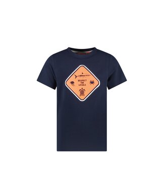 Tygo & Vito Jongens t-shirt - Wessel - Navy blauw