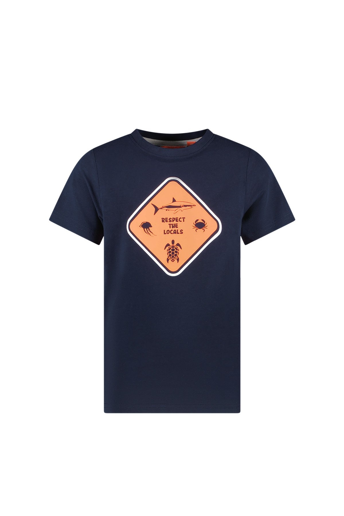 TYGO & vito X403-6425 Jongens T-shirt - Navy - Maat 110-116