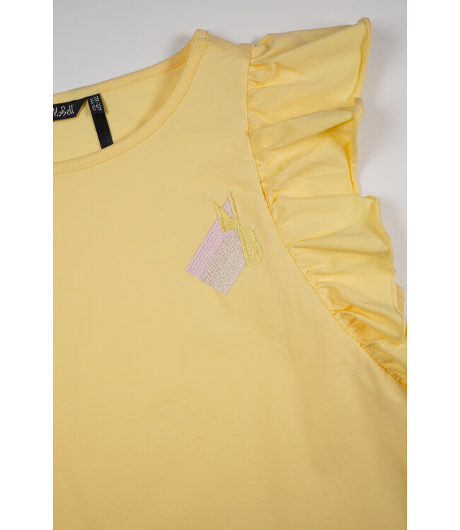 NoBell Meisjes top - Kim - Lemoncurd