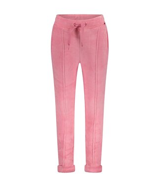 MAYCE Meisjes velvet broek - Roze