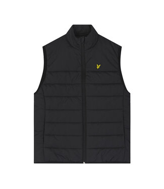 Lyle & Scott Bodywarmer gewatteerd - Jet zwart