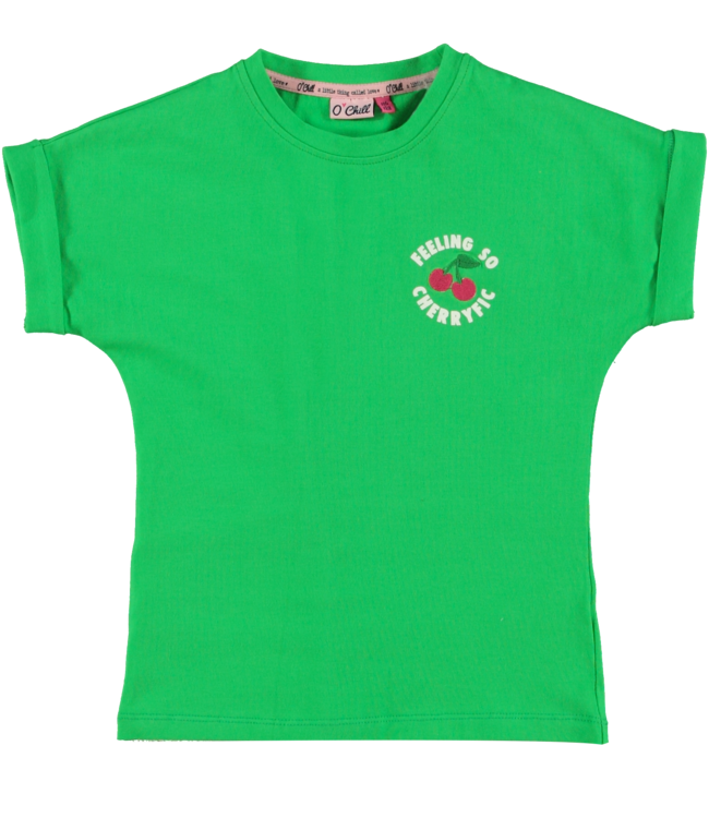 O'Chill Meisjes t-shirt - Lennox - Groen